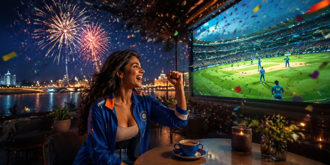 Cricket betting at Ahmedabad Riverfront on mobile device