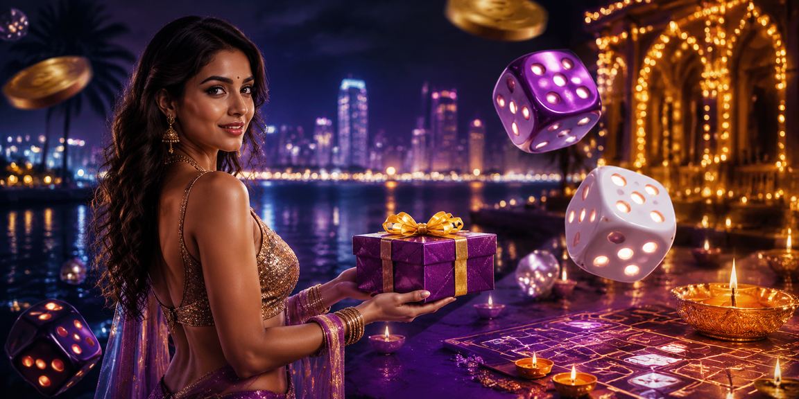 Mobile user enjoying dice game during Diwali festival in Mumbai